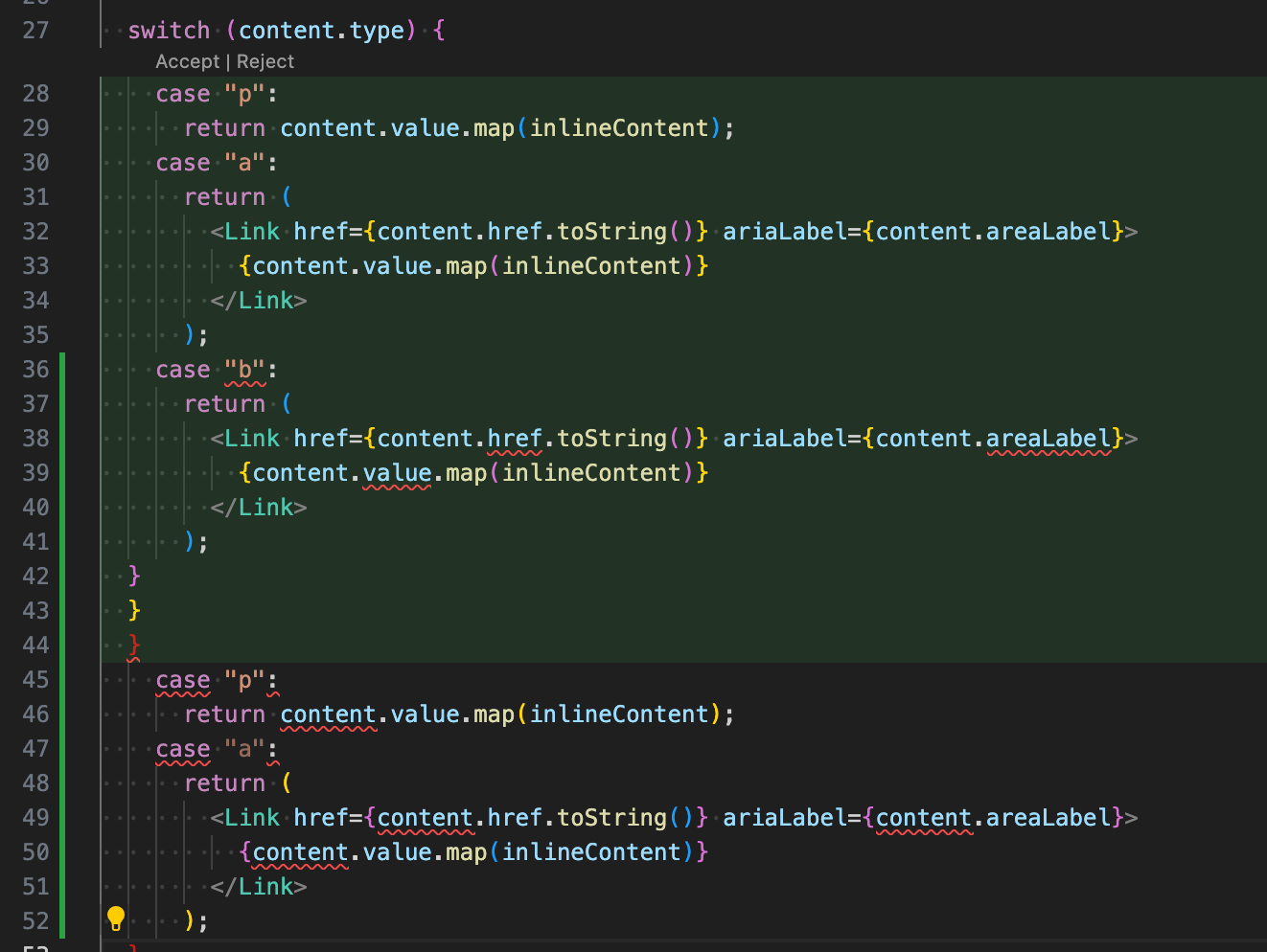 Continue コンテクスト追加